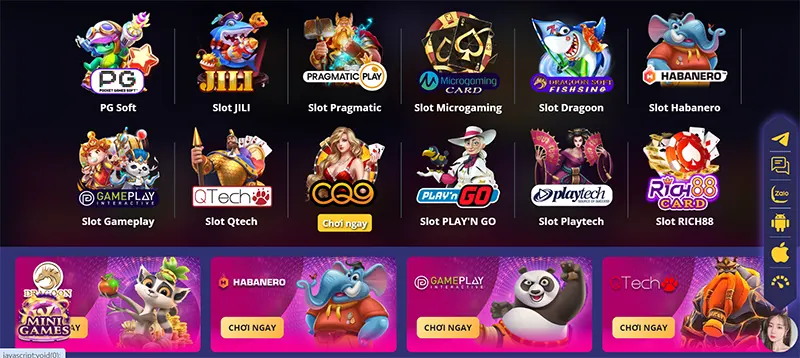 Các trò chơi slot game tại Wibo88 có nhiều ưu điểm vượt trội