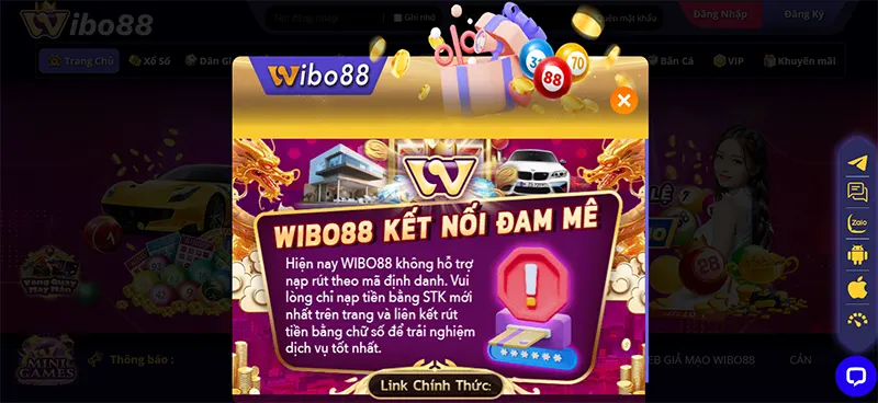 Tải app Wibo88 để trải nghiệm ứng dụng cá cược hàng đầu